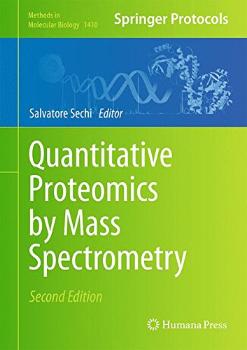 Quantitative Proteomics by Mass Spectrometry (Methods in Molecular Biology)