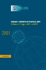 Dispute Settlement Reports 2001: Volume 10, Pages 4695-5478 (World Trade Organization Dispute Settlement Reports, Band 10)