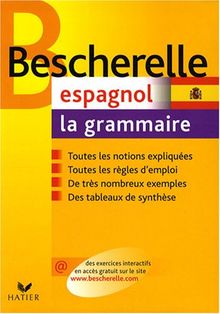Espagnol, la grammaire
