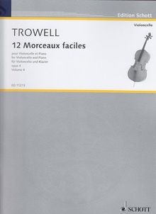 Morceaux Faciles(12) 4 Opus 4 - Violoncello - Buch