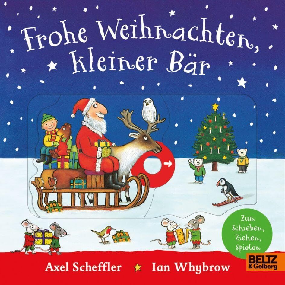 Frohe Weihnachten, kleiner Bär