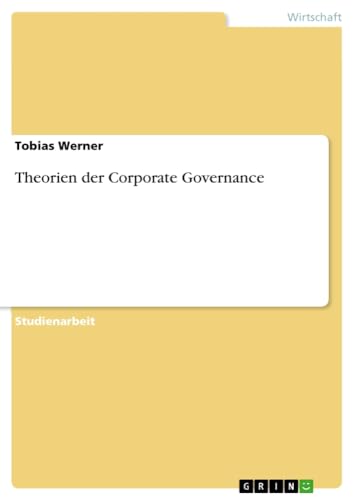 Theorien der Corporate Governance