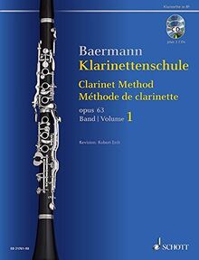 CLARINET METHOD OP. 63 BAND 1: NO. 1-33 CLARINETTE +CD