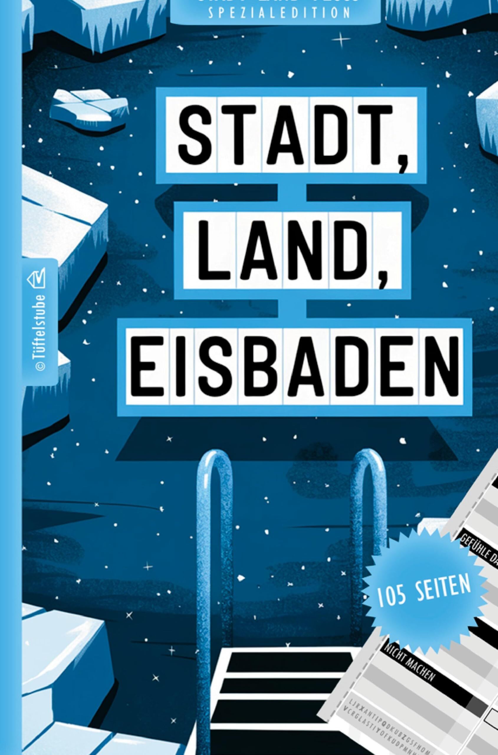 Stadt, Land, Eisbaden - 105 Seiten - Stadt-Land-Fluss-Spezialedition für Eisbader