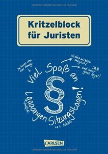 Kritzelblock für Juristen