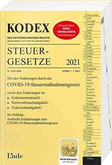 KODEX Steuergesetze 2021 (Kodex des Österreichischen Rechts)