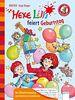 Hexe Lilli feiert Geburtstag: Der Bücherbär. Hexe Lilli für Erstleser. Mit Silbentrennung zum leichteren Lesenlernen
