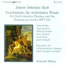 Streit Zwischen Bwv 201 / Konzer von Helmuth Rilling | CD | Zustand gut