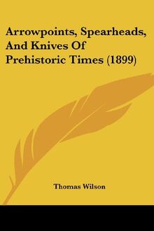 Arrowpoints, Spearheads, And Knives Of Prehistoric Times (1899)