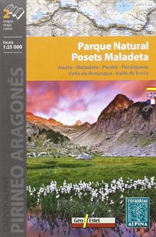 Parque Natural Posets Maladeta 1 : 25 000