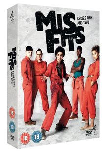 Misfits - Series 1 and 2 [4 DVDs] [UK Import]