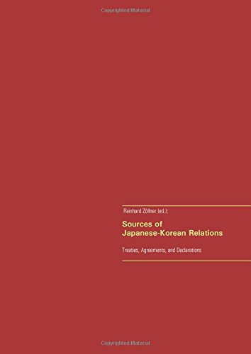 Sources of Japanese-Korean Relations: Treaties, Agreements, and Declarations