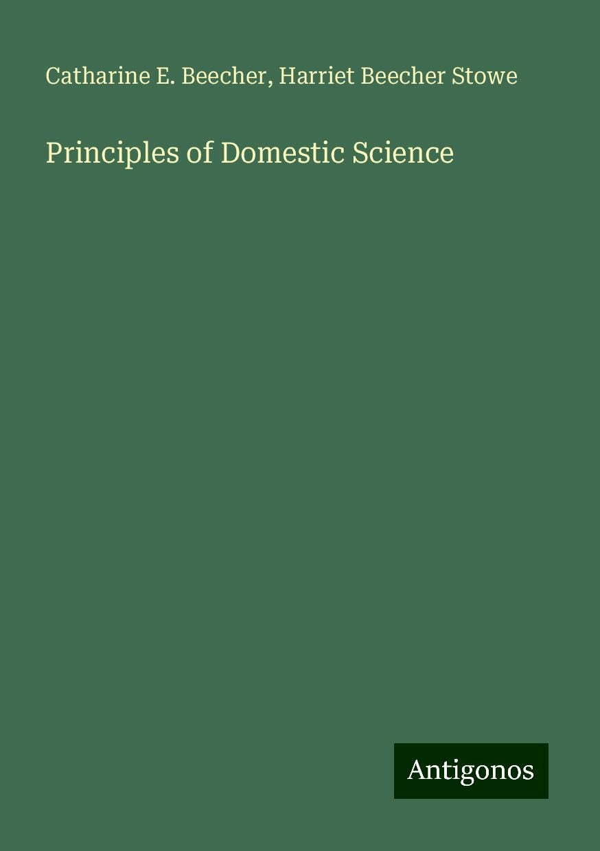 Principles of Domestic Science