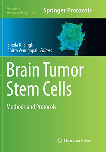 Brain Tumor Stem Cells: Methods and Protocols (Methods in Molecular Biology, 1869, Band 1869)