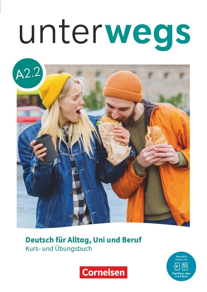 Maenner, Dieter: Unterwegs A2 - Teilband 2 - Allgemeine Ausgabe - Kurs- und Übungsbuch inkl. E-Book und digitalen Medien
