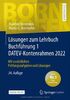 Lösungen zum Lehrbuch Buchführung 1 DATEV-Kontenrahmen 2022: Mit zusätzlichen Prüfungsaufgaben und Lösungen (Bornhofen Buchführung 1 LÖ)