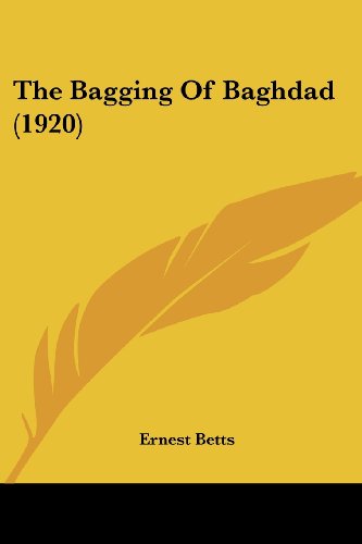 The Bagging Of Baghdad (1920)