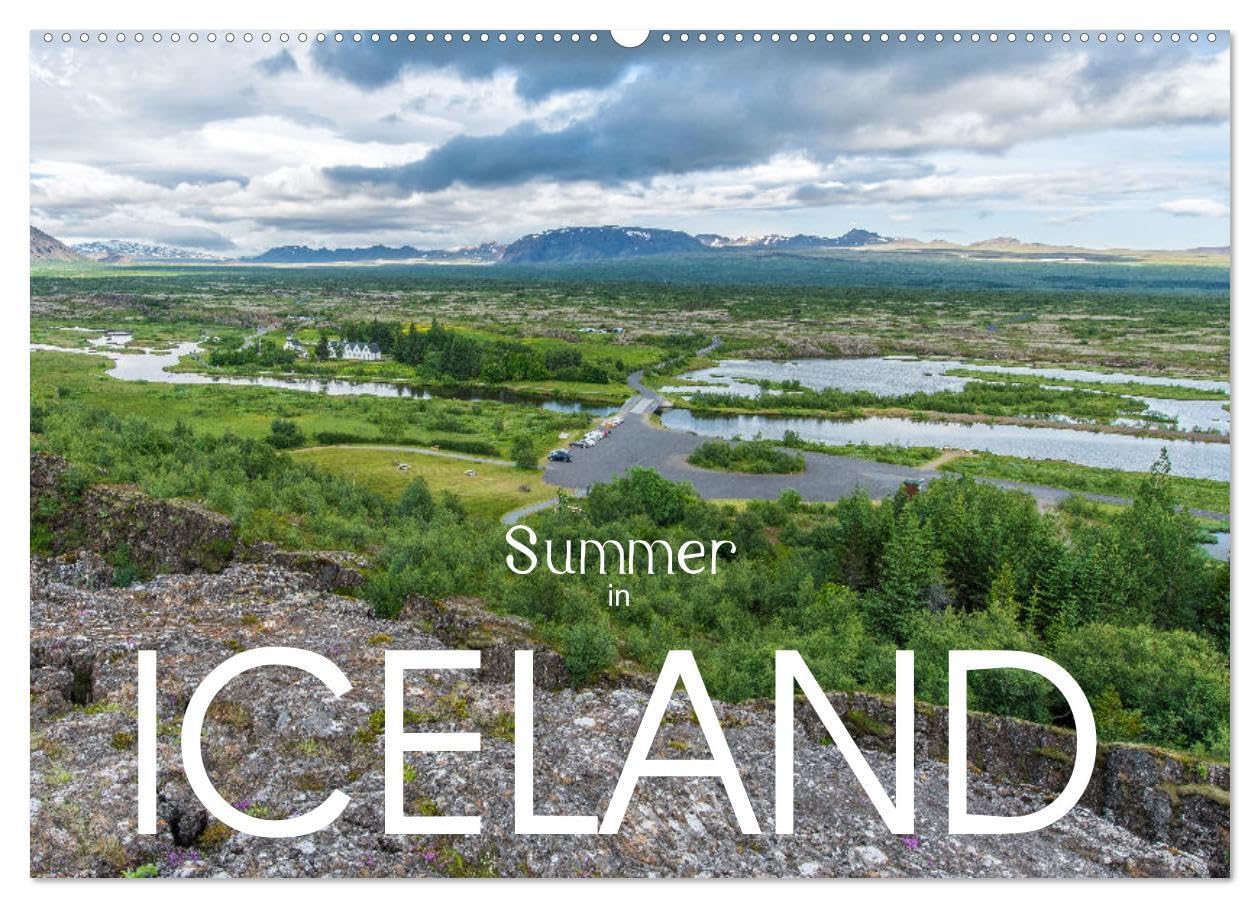 Summer in Iceland (Wall Calendar 2026 DIN A2 landscape), CALVENDO 12 Month Wall Calendar: When Iceland turns green