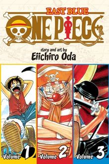 One Piece:  East Blue 1-2-3 (One Piece 3 in 1) de Oda, Eiichiro | Livre | état très bon