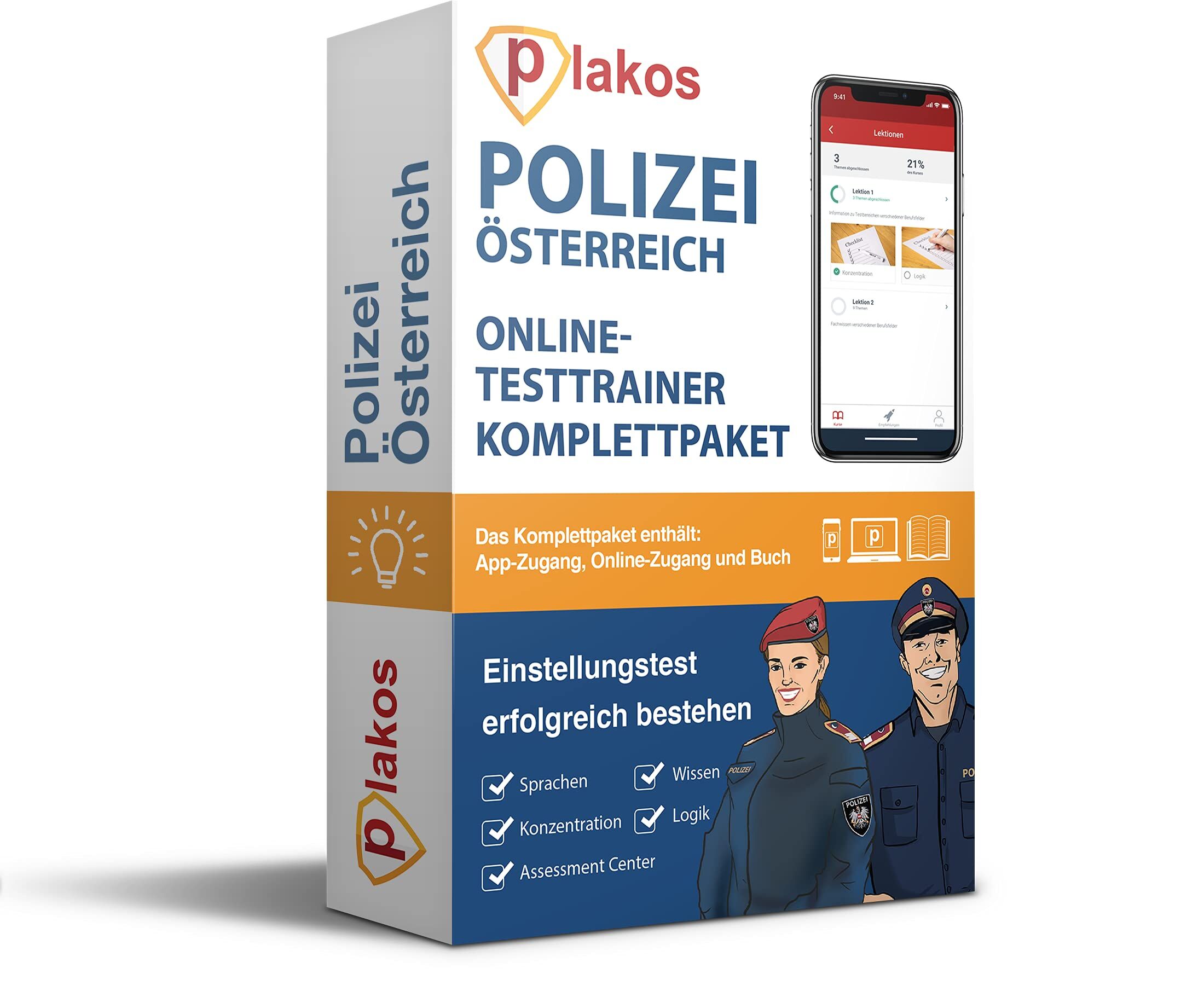 Polizei Österreich Einstellungstest Komplettpaket