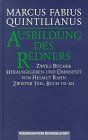 Ausbildung des Redners, in 2 Bdn., Bd.2, Buch 7-12