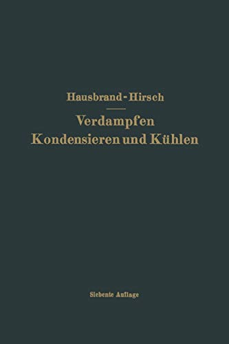 Verdampfen Kondensieren und Kühlen