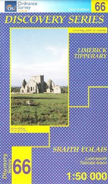 Irish Discovery Series 66. Limerick, Tipperary 1 : 50 000