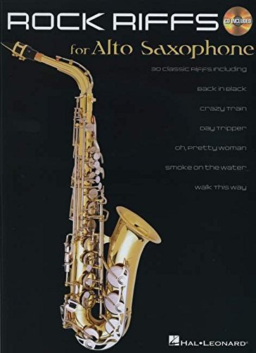 Rock Riffs Alto Saxophone BK/CD