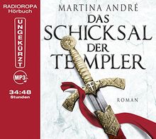 Das Schicksal der Templer (Laufzeit 34:48 Stunden, ungekürzte Lesung auf 3 MP3-CDs)