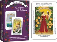 Tarotkarten by Angelina für Anfänger: Tarot mit Deutungstexten auf jeder Karte für einen leichteren Start