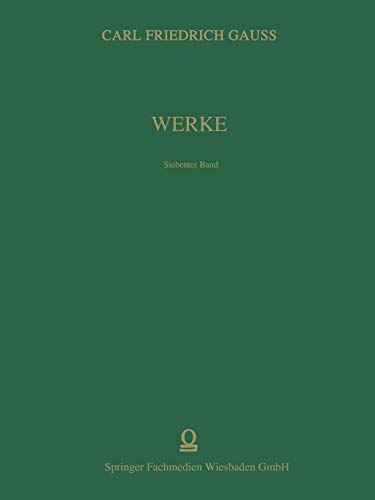 Werke: Siebenter Band (German Edition)