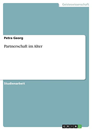 Partnerschaft im Alter