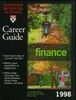 Finance 1998 (Harvard Business School Career Guide Series)
