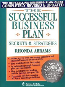 The Successful Business Plan: Secrets and Strategies (Successful Business Plan Secrets and Strategies, 3rd ed)