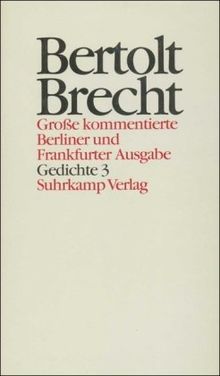 Werke. Grosse kommentierte Berliner und Frankfurter Ausgabe: Werke. Große kommentierte Berliner und Frankfurter Ausgabe. 30 Bände (in 32 Teilbänden) ... und Gedichtfragmente 1913-1927: BD 13