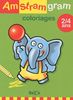 COLORIAGE ELEPHANT (2-4 ANS) (-)