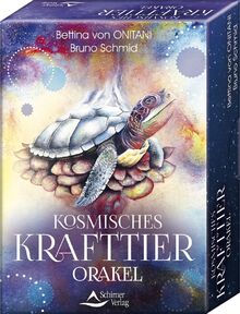 Kosmisches Krafttier-Orakel: - Set mit Buch und 44 Karten