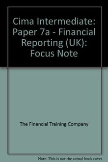 Focus Note (CIMA intermediate)