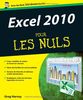 Excel 2010 pour les nuls