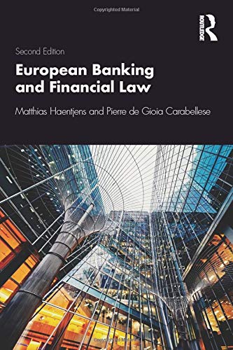 European Banking and Financial Law 2e