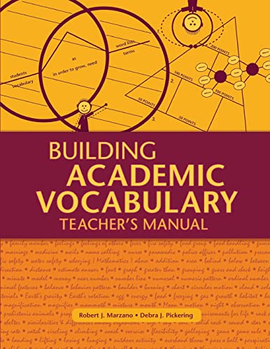 Building Academic Vocabulary: Teacher's Manual (Teacher's Manual)