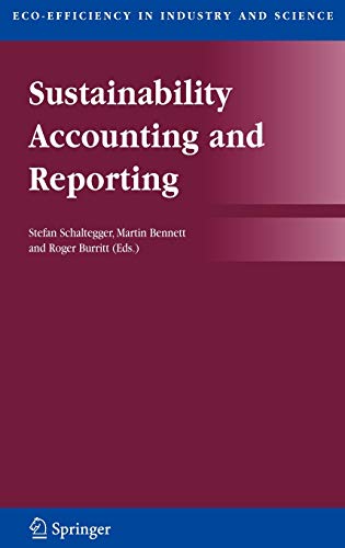 Sustainability Accounting and Reporting (Eco-Efficiency in Industry and Science, 21, Band 21)