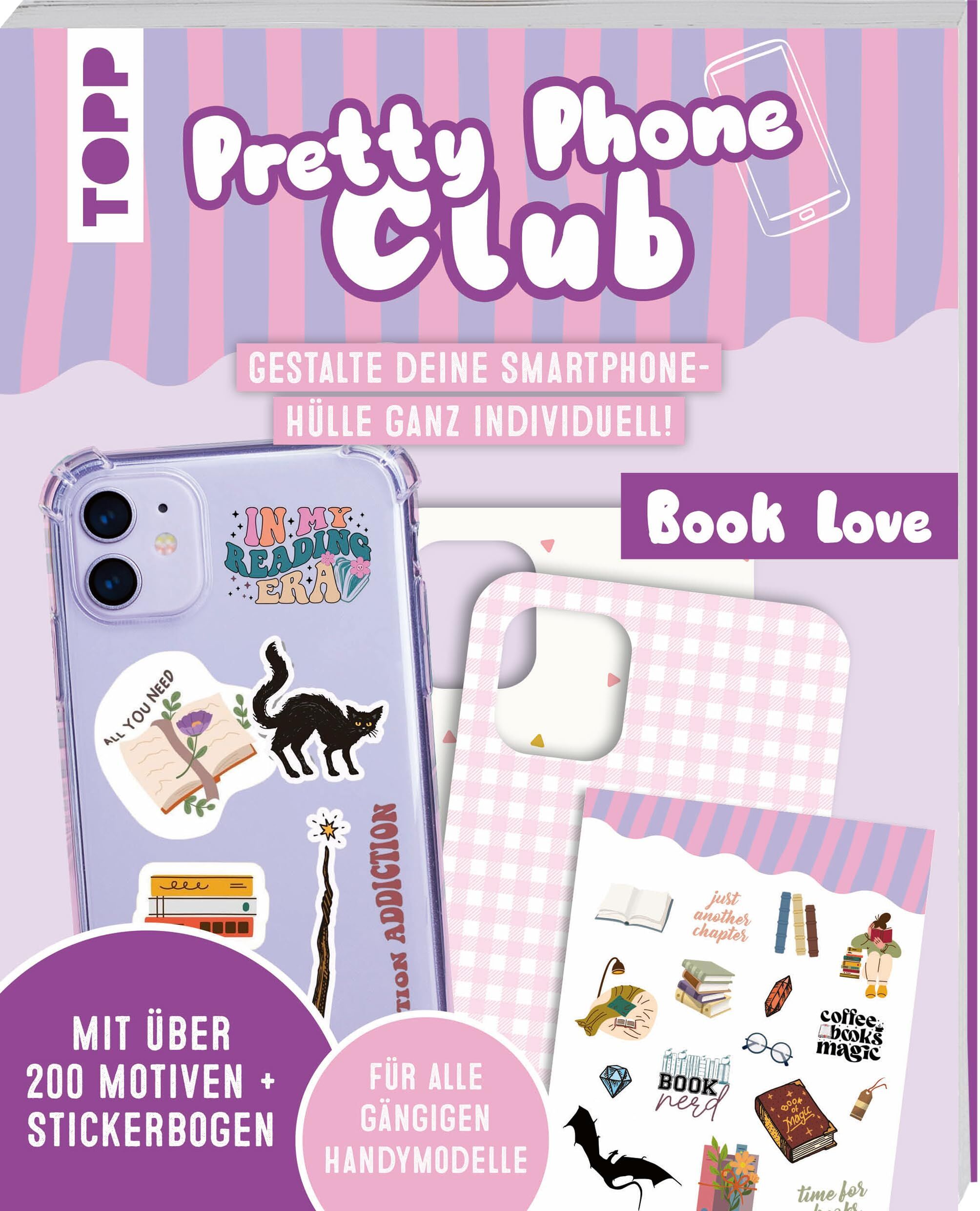 Pretty Phone Club - Book Love