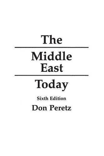 The Middle East Today, 6th Edition