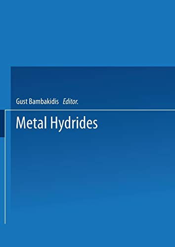 Metal Hydrides (Nato Science Series B:, 76, Band 76)