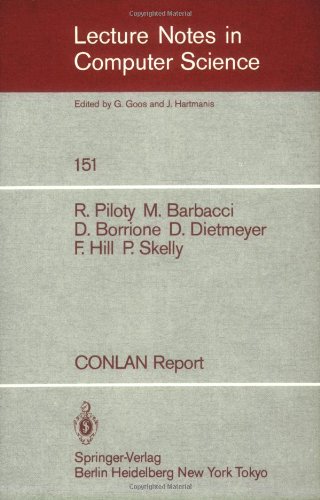 CONLAN Report (Lecture Notes in Computer Science)