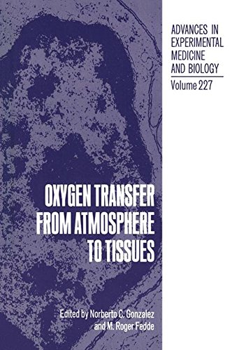 Oxygen Transfer from Atmosphere to Tissues (Advances in Experimental Medicine and Biology, Band 227)