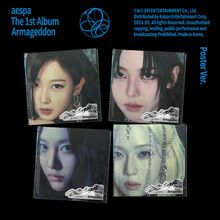 The 1st Album 'Armageddon' (Poster Ver.)