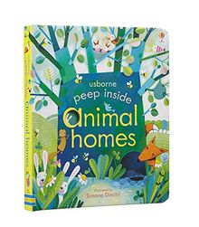 Peep Inside Animal Homes von Milbourne, Anna | Buch | Zustand akzeptabel