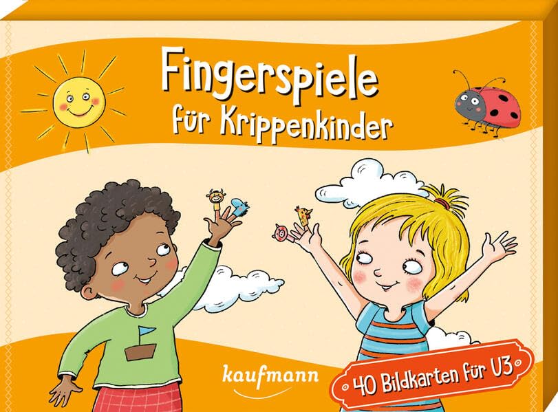 Fingerspiele für Krippenkinder: 40 Bildkarten für U3